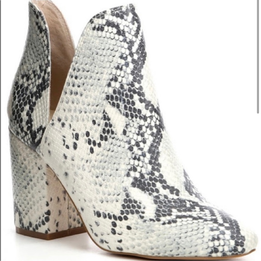 Steve Madden Snakeskin Booties